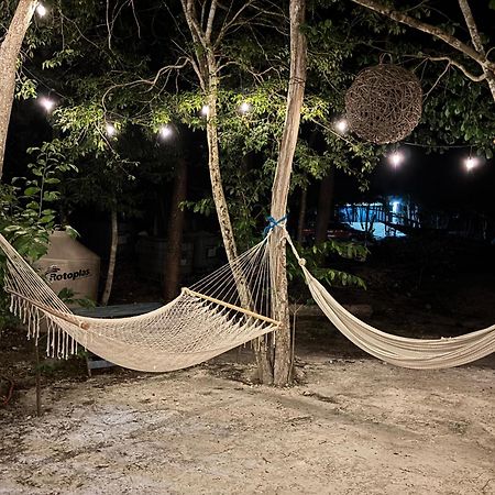 Momotoh Camper Hotel Xpujil Ngoại thất bức ảnh