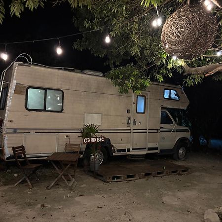 Momotoh Camper Hotel Xpujil Ngoại thất bức ảnh