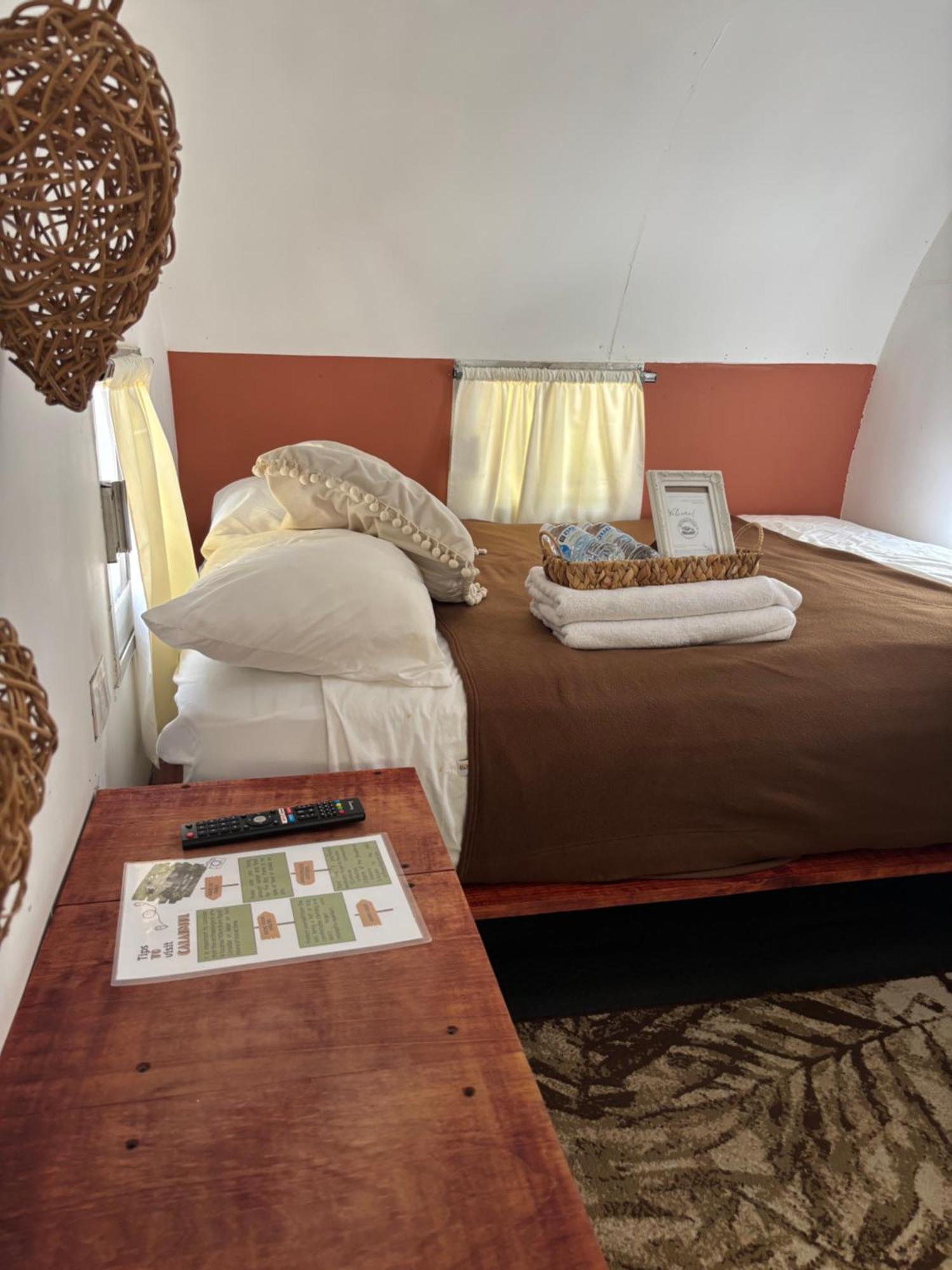 Momotoh Camper Hotel Xpujil Ngoại thất bức ảnh